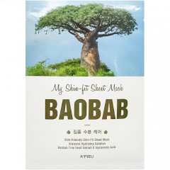 A'pieu My Skin-Fit Sheet Mask - Baobab Tree Маска для лица тканевая с баобабом 25г