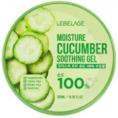 Lebelage Moisture Cucumber Purity 100% Soothing Gel Успокаивающий гель с экстрактом огурца 300мл