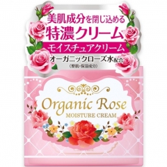 Meishoku ORGANIC ROSE MOISTURE CREAM Увлажняющий крем с экстрактом дамасской розы 50г