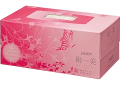 Kami Shodji Ellemoi Sacura Премиум бумажные двухслойные салфетки (Розовые) 200шт