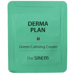The Saem Derma Plan Green Calming Cream Крем для чувствительной кожи (тестер) 1.5мл