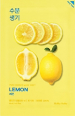 Holika Holika Pure Essence Mask Sheet Lemon Тонизирующая тканевая маска с Лимоном 20мл