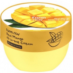 Farmstay Real Mango All In One Cream Многофункциональный крем для лица и тела с манго 300мл