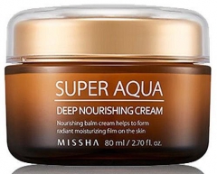 Missha Super Aqua Ultra Waterful Deep Nourishing Cream Интенсивный питательный крем 80мл