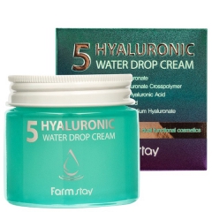 Farmstay Hyaluronic 5 Water Drop Cream Крем для лица суперувлажняющий с гиалуроновым комплексом 80мл