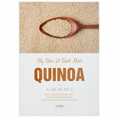 A'pieu My Skin-Fit Sheet Mask - Quinoa Тканевая маска для лица с киноа 25г