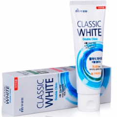 Mukunghwa Classic White Отбеливающая зубная паста с микрогранулами (Мята, ментол) 110г