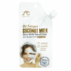 Dr.Smart Coconut Milk Glossy White Peel-Off Mask Маска-пленка с кокосовым молоком 25мл