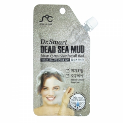 Dr.Smart Dead Sea Mud Sebum Control Silver Peel-Off Mask Маска-пленка с грязью мертвого моря 25мл
