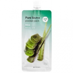 Missha Pure Source Pocket Pack Маска для лица с Алоэ 10мл