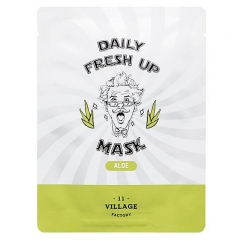 Village 11 Factory Daily Fresh up Mask Aloe Тканевая маска с экстрактом алоэ 20мл