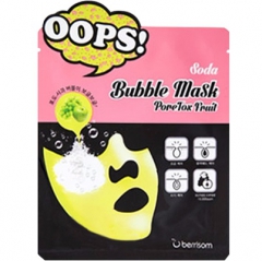 Berrisom Soda Bubble Mask PoreTox Fruit Маска для ухода за порами 18мл