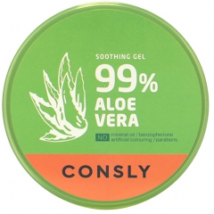 Consly 99% Aloe Vera Soothing Gel Успокаивающий гель с экстрактом алоэ 300мл