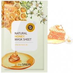 The Saem Natural Honey Mask Sheet Тканевая маска с медом 21мл