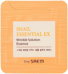 The Saem Snail Essential EX Wrinkle Solution Essence Антивозрастная эссенция с улиткой (тестер)