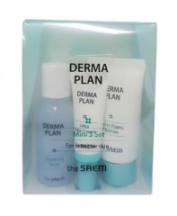 The Saem Derma Plan Mini 3 Set Набор для лица восстанавливающий 25мл/31мл/7мл