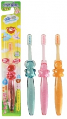 Kawanishi «Crystal animals – веселые зверушки» Зубная щетка для детей 1.5-6 лет (средней жесткости)