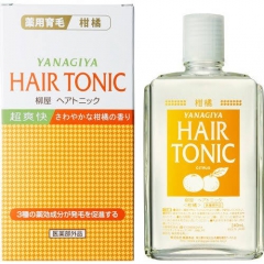 Yanagiya Hair Tonic Тоник против выпадения волос (ментол и цитрус) 240мл