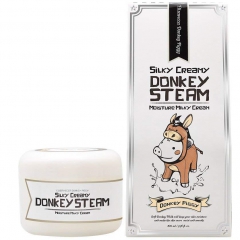 Elizavecca Silky Creamy Donkey Steam Moisture Milky Cream Паровой крем с молоком ослиц 100мл