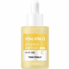 Tony Moly Vital Vita 12 Synergy Ampoule Сыворотка с витамином С комплексного действия 30мл