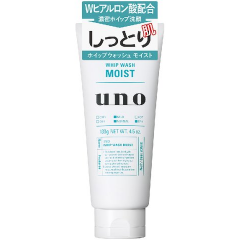 Shiseido UNO Увлажняющая мужская пенка для умывания с натуральной глиной 130г