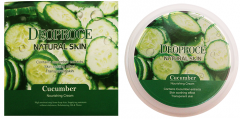 Deoproce Natural Skin Cucumber Nourishing Cream Крем для лица и тела с экстрактом огурца 100г