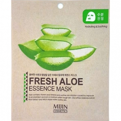 Mijin Fresh Aloe Essence Mask Маска для лица тканевая алое 25г