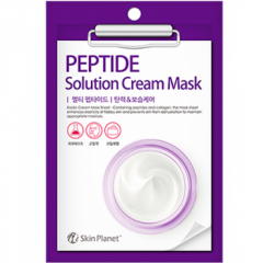 Mijin Skin Planet Peptide Solution Cream Mask Тканевая маска с пептидами 30г