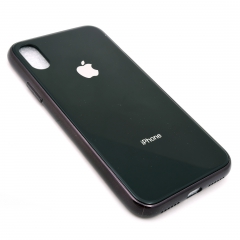 Чехол для iPhone X DLED черный с окантовкой