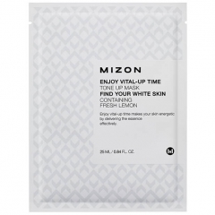 Mizon Enjoy Vital-Up Time Tone Up Mask Тканевая маска для улучшения тона лица 25мл