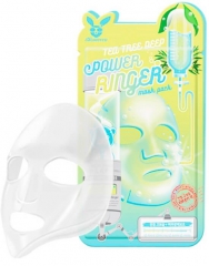 Elizavecca Tea Tree Deep Power Ringer Mask Pack Маска для лица тканевая с экстрактом чайного дерева