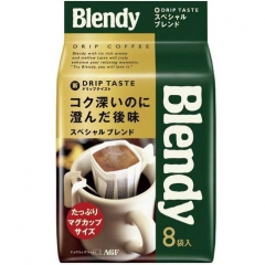 AGF Blendy Special Blend Натуральный молотый кофе в дрип-пакетах с мягким вкусом 7г*8шт