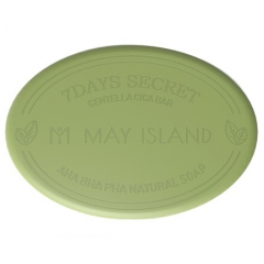 May Island 7Days Secret Centella Cica Pore Cleansing Bar Мыло для проблемной кожи 100г