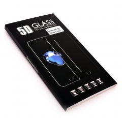 Стекло защитное DLED для iPhone 8 5D белое 0.2мм