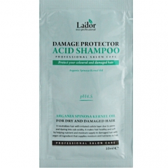La'dor Damaged Protector Acid Shampoo Шампунь для волос с аргановым маслом (тестер) 10мл