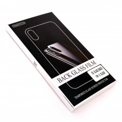 Панель защитная задняя DLED для iPhone X 5D черная