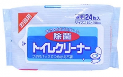 Showa Siko Toilet Cleaner Влажные салфетки для очищения унитаза 160*250мм 24шт