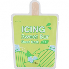 A'pieu Icing Sweet Bar Sheet Mask Тканевая маска-мороженое (Дыня) 21г