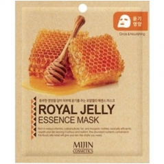 Mijin Royal Jelly Essence Mask Маска для лица тканевая с маточным молочком 25г