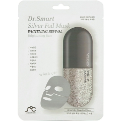 Dr.Smart Silver Foil Mask Маска для ровного цвета лица и молодости кожи 25мл