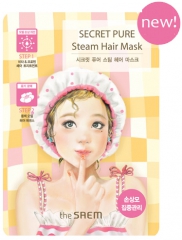 The Saem Secret Pure Steam Hair Mask Паровая маска для поврежденных волос 15г+5г