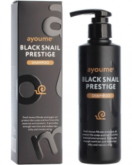 Ayoume Black Snail Prestige Shampoo Шампунь для волос с муцином улитки 240мл