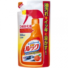 Lion Look Жидкое чистящее средство для кухни с ароматом апельсина и ментола (рефил) 350мл