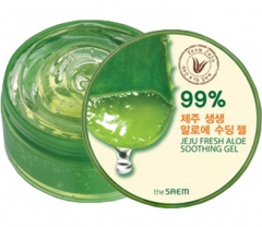 The Saem Jeju Fresh Aloe Soothing Gel Многофункциональный гель Алоэ (99% сока алоэ) 300мл