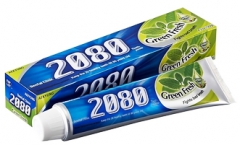 Kerasys Dental Clinic 2080 Зубная паста с экстрактом Зеленого чая и витамином Е 120г