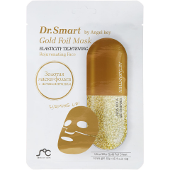 Dr.Smart Gold Foil Mask Омолаживающая маска-фольга для лица с астаксантином 25мл