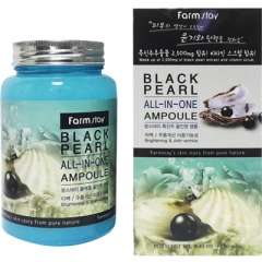 Farmstay Black pearl All-In One Ampoule Ампульная сыворотка с черным жемчугом 250мл