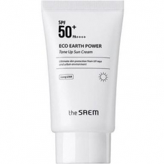 The Saem Eco Earth Power Tone Up Sun Cream Крем солнцезащитный SPF50+/PA++++ 50г
