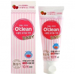Mukunghwa O’clean Baby Детская зубная паста со вкусом клубники и малины (1-4 лет) 60г