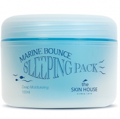 The Skin House Marine Bounce Sleeping Pack Ночная маска с морским коллагеном и водорослями 100мл